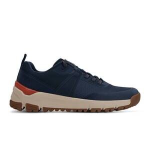 NEW DUNHAM men's gatlyn lace-up sneakers in dark blue